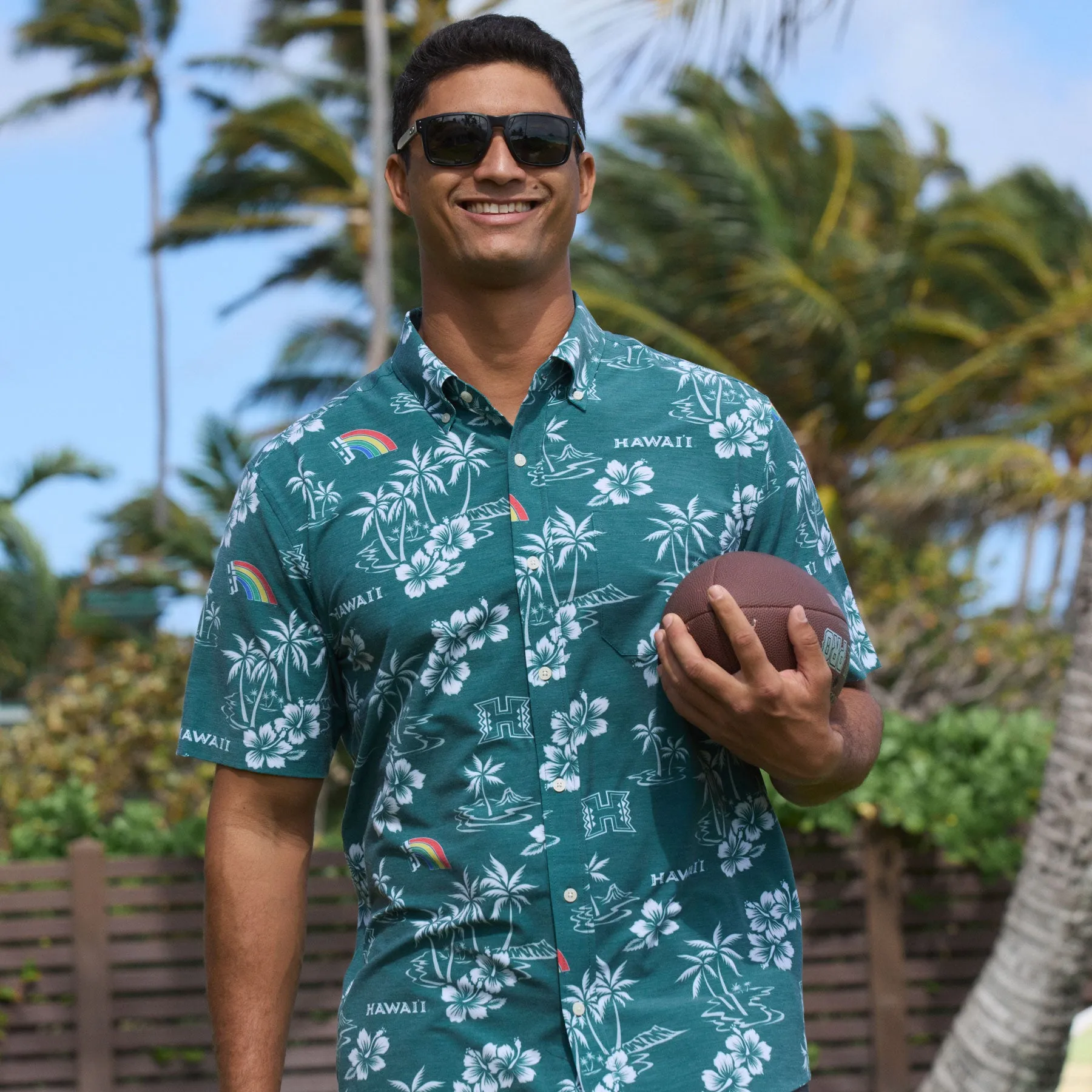 UNIVERSITY OF HAWAI'I GAME DAY PERFORMANCE BUTTON FRONT