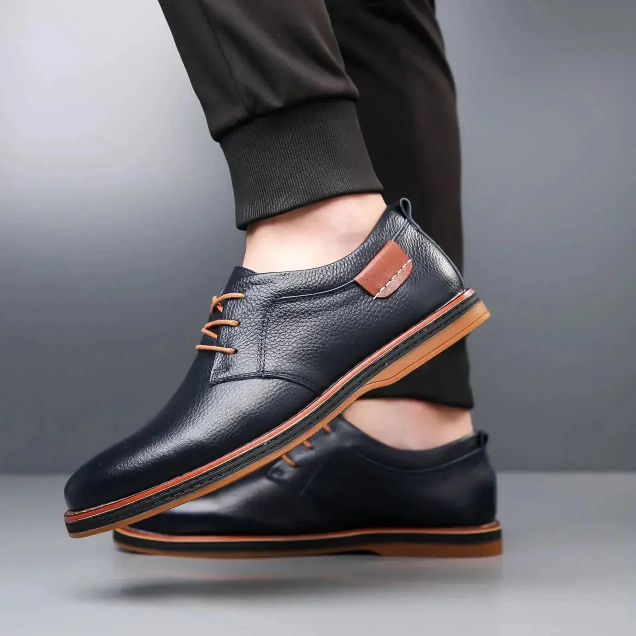 Wesden Noir™ Casual Leather Shoe