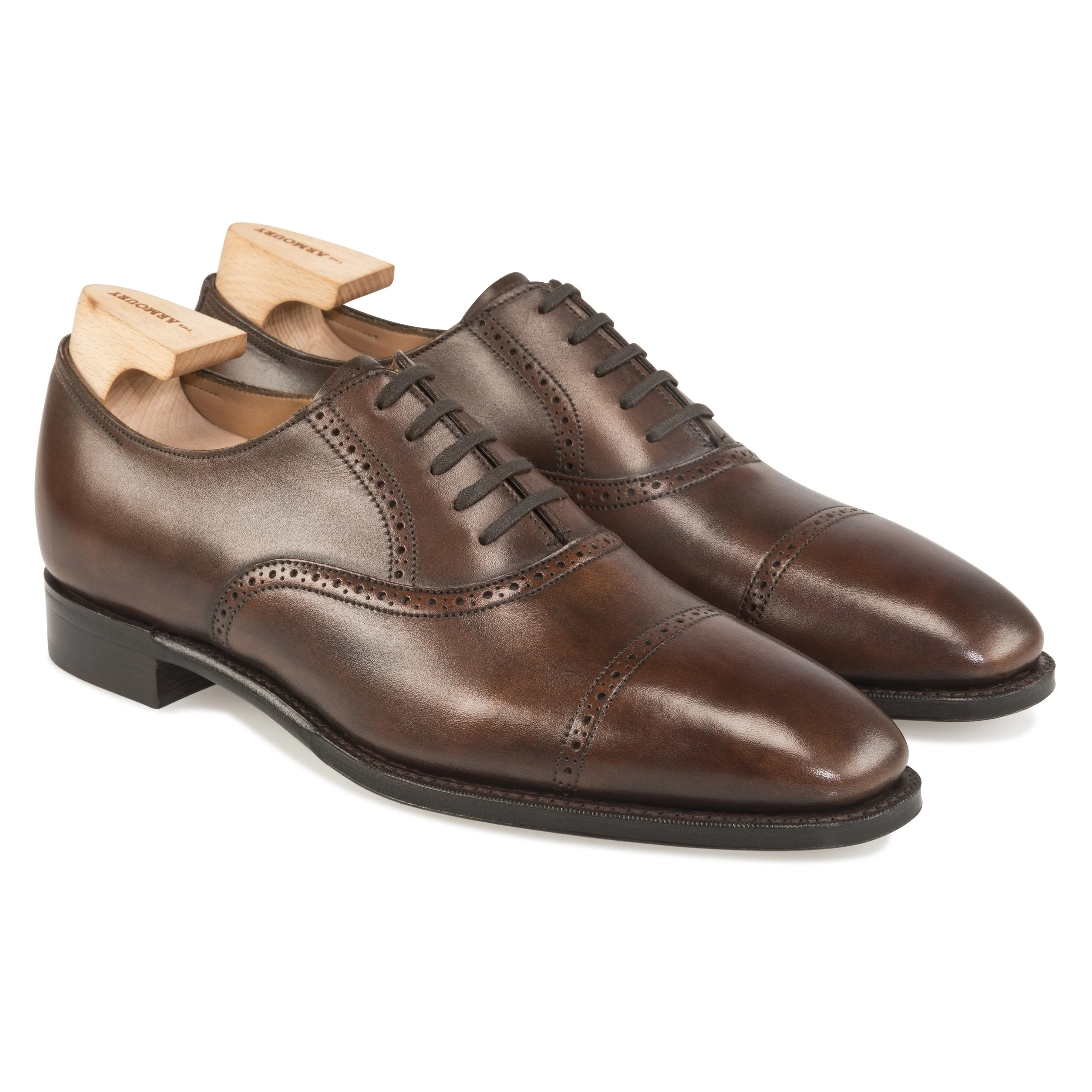 Wyndham Semi-Brogue Captoe Oxford