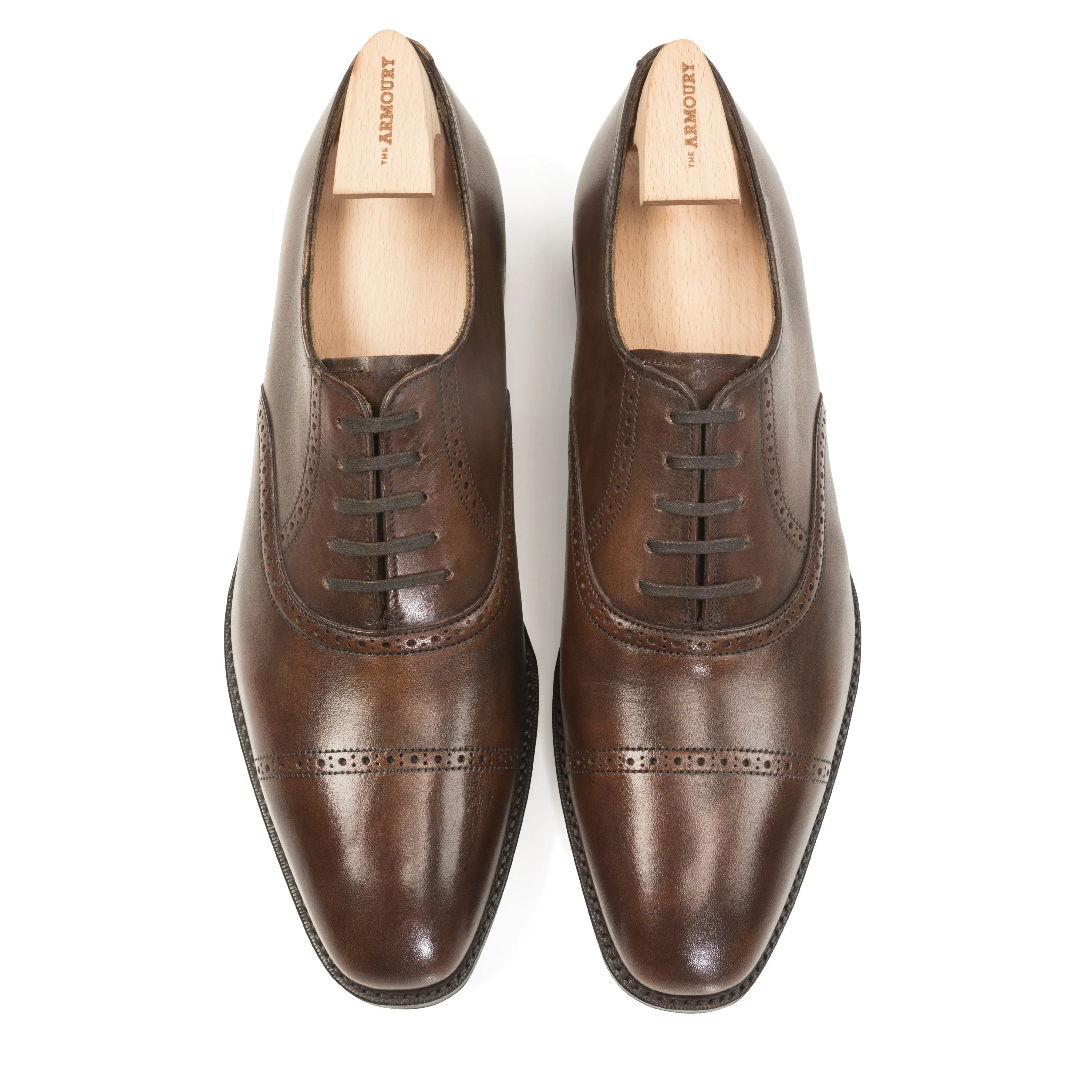 Wyndham Semi-Brogue Captoe Oxford