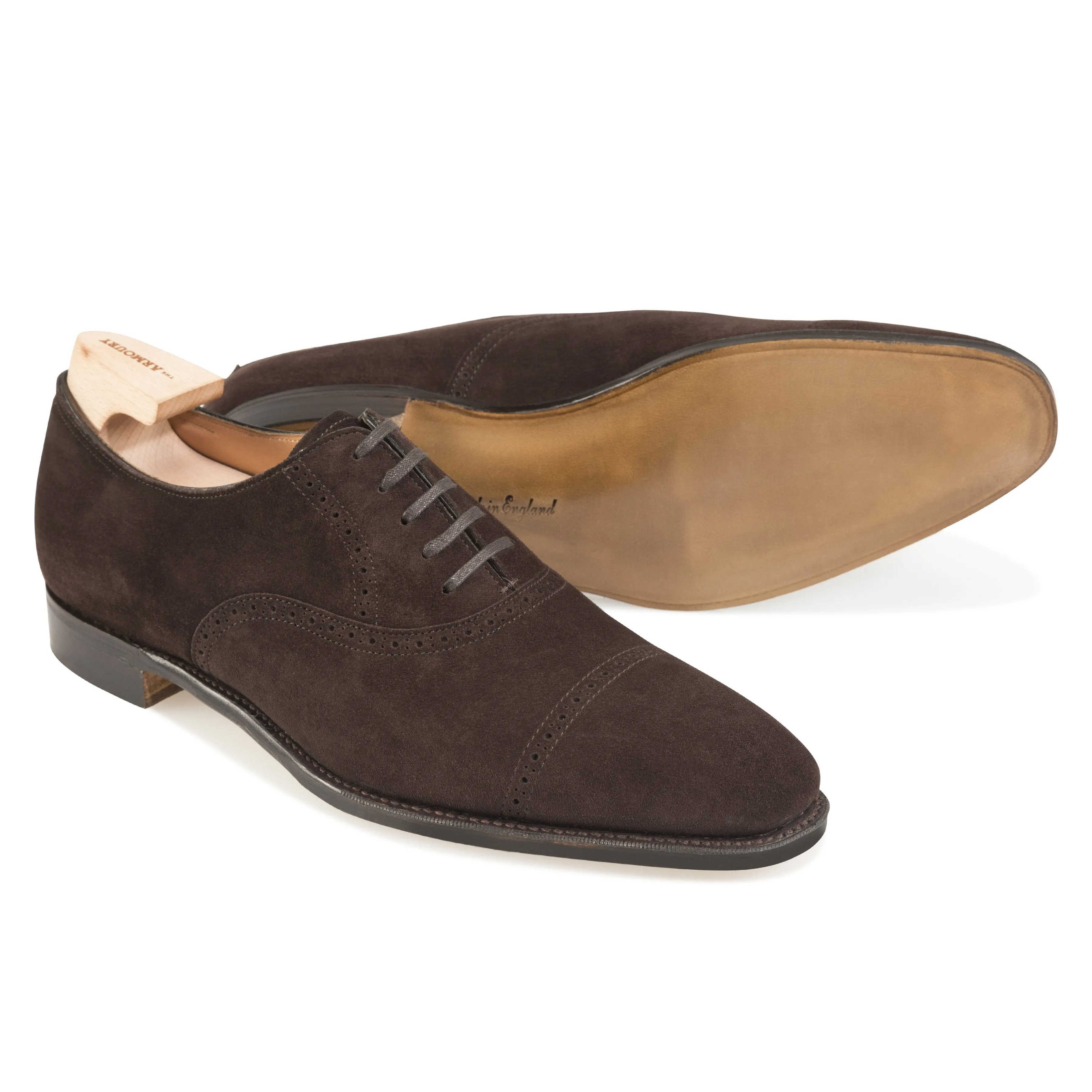 Wyndham Semi-Brogue Captoe Oxford