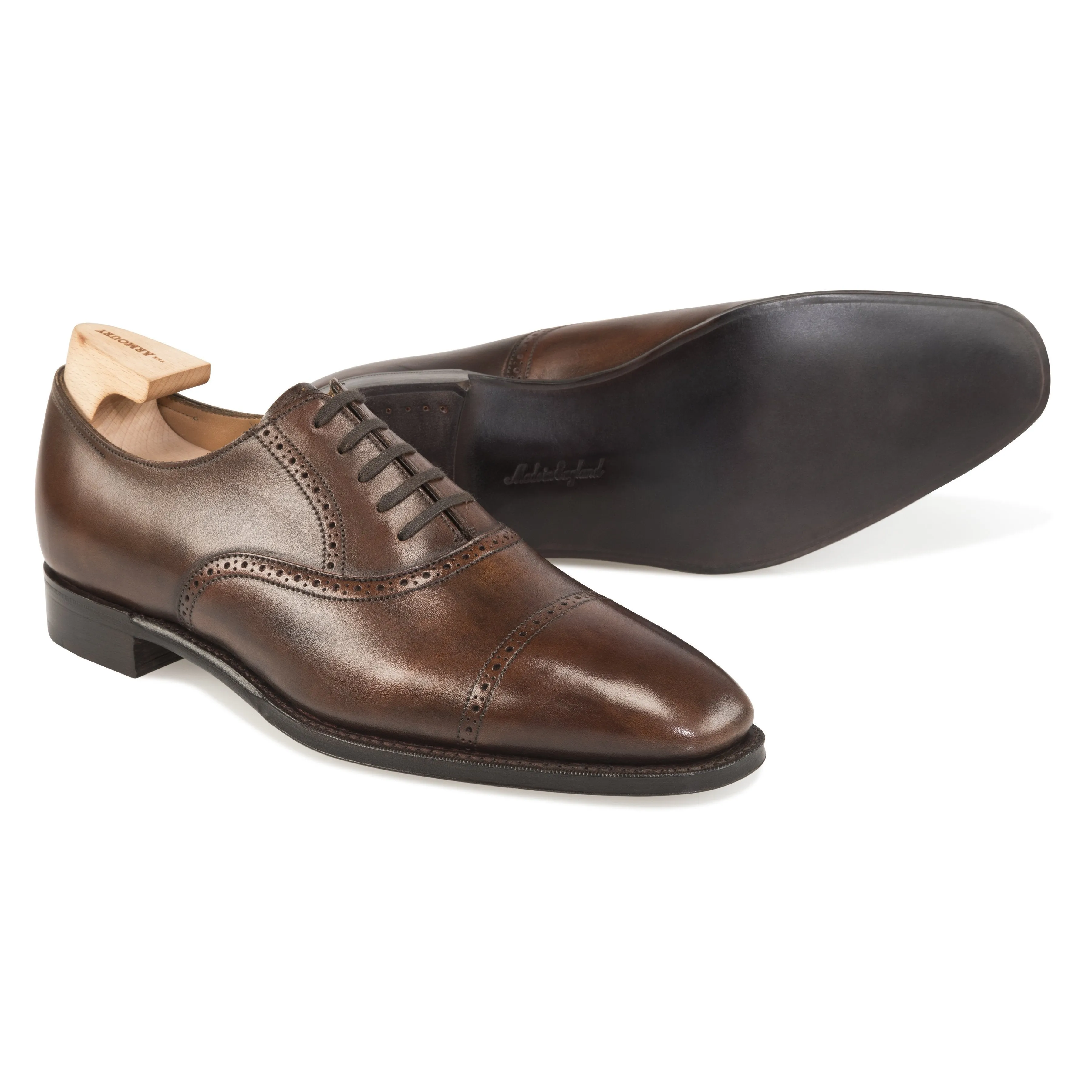 Wyndham Semi-Brogue Captoe Oxford